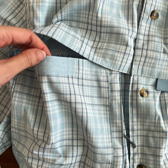 L.L. Bean Tropicwear Long Sleeve Shirt, size Medium Tall - Picture 8 of 8